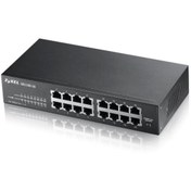 Resim ZYXEL GS1100-24 24 Port 10/100/1000 Mbps 2x SFP Gigabit Switch ZYXEL GS1100-24 24 Port 10/100/1000 Mbps 2x SFP Gigabit Switch