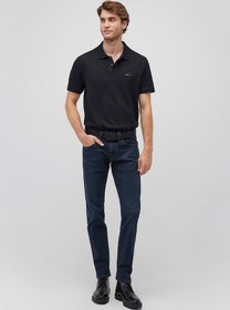 Resim Mavi - Jake Lux Black Puslu Vintage Koyu Mavi Jean Pantolon 0042287868 Koyu Mavi 