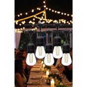 Resim Cata Açık Alan Aydındaltma Işığı E27 5 Duylu Uzatılabilir 5 mt Sarmaşık 