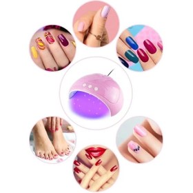 Resim Widermarkt Uv Led Oje Kurutucu Lamba 15 Led Li Zaman Ayarl... 