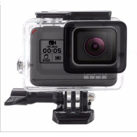 Resim Genel Markalar Gopro Hero 5 6 7 Aksiyon Kameralarla Uyumlu 40 Metre Su Geçirmez Muhafaza Waterproof Housing GO200 