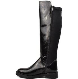 Resim Pierre Cardin Pc-52066 Siyah Kırışık İçi Polarlı Kadın Çizme Siyah Kırışık 