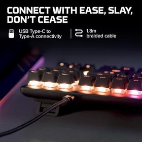 Resim HyperX Alloy Origins Core Mekanik Gaming Klavye Red HX-KB7RDX-US 