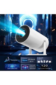 Resim jhy Hy300a Taşınabilir Android 11 2.69 Inç 720p Akıllı Projektör 2025 