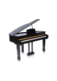 Resim Jwin Sapphire Sdp-700 Çekiç Aksiyonlu 88 Tuşlu Kuyruklu Dijital Piyano + Tabure - Siyah 