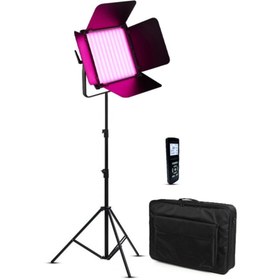 Resim GDX CF-1000R Rgb Led Video Işık Seti 