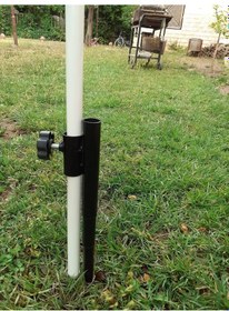 Resim Şemsiye Sabitleme Kzığı Kamp Çadır için kzık Kum Toprak sabitl 