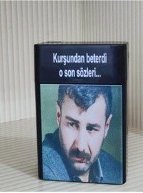Resim Bamex Azer Bülbül Baskılı Otomatik Düğmeli Sigara Kutusu& Sigara Tabakası 