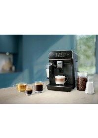 Resim Philips Tam Otomatik Lattego Espresso, Kahve ve Cappuccino Makinesi, Silentbrew Teknolojisi, Siyah Krom + luciole Lambader 