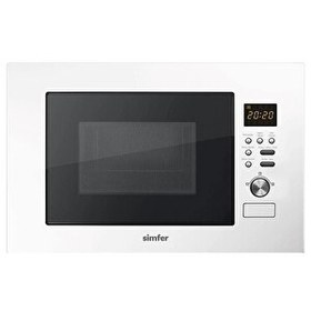 Resim Simfer MD2330 23 LT Beyaz Full Ankastre Mikrodalga Fırın 