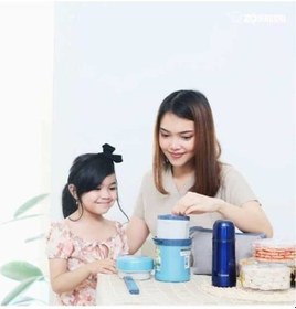 Resim Zojirushi Sl-Mee07 Vakumlu Yemek Termosu Kabı 0.64L Çok Renkli 