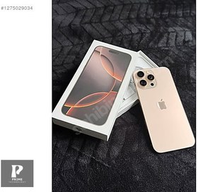 Resim Apple iPhone 16 Pro Max İkinci El YD | 256 GB | Çöl Titanyum 