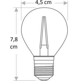 Resim Cata 4W Rustik LED Ampul CT-4283 