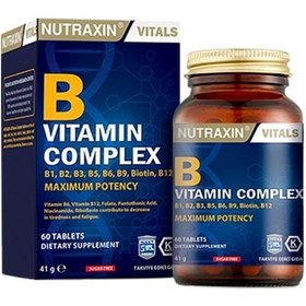 Resim Nutraxin B Vitamin Complex 60 Tablet 5 Adet 