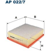 Resim Fıltron Ap022/7 Hava Fıltresı Fıat 500x Jeep Renegade 1.4 1.6 1.6dmtj 2.0dmtj 4 4 14 Compass 17 