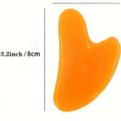 Resim 1 adet Arı Sütü Gua Sha Kazıma Masaj Kazıyıcı, Yüz ve Göz Masajı, Akupunktur ve SPA için mükemmel 