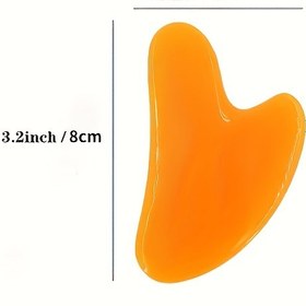 Resim 1 adet Arı Sütü Gua Sha Kazıma Masaj Kazıyıcı, Yüz ve Göz Masajı, Akupunktur ve SPA için mükemmel 