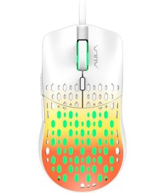Resim Aula S11 Pro 3600 DPI RGB Optik Oyuncu Mouse 