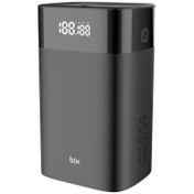Resim Bix Pb65w 20000mah Usb Ve 2*type-c Pd 65w Üç Çıkışlı Dijital Ekranlı Powerbank Siyah 