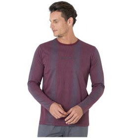 Resim Pierre Cardin Erkek Yeni Sezon Uzun Kollu Pamuk Pijama Takımı Ch.pc.6.105.c0-bordo-l Çok Renkli 