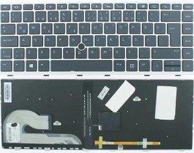 Resim Hp EliteBook L14377-141 Uyumlu Notebook Klavyesi - Siyah - TR 