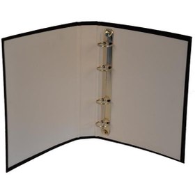 Resim Bafix Talebe Klasörü Pvc 4 Halkalı A5 Siyah 
