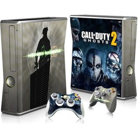 Resim Aircraft Jzcat Xbox360 Slim Konsol Tam Gövde Çıkartması Ve Joystick Çıkartması-23 