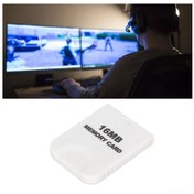 Resim Tenfowee Wii Konsolu İçin Beyaz 16mb Hafıza Kartı - Hızlı Veri Kaydetme, Kopyalama Ve Silme - Plug & Play - 251 Blok 