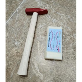 Resim İnan Yapı Laminant Parke Orta Polyamid Döşeme Çakma Takozu 2CM*15CM ve 500GR Çekiç 