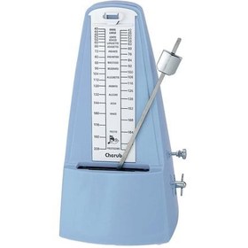 Resim Cherub WSM-330-BL Mekanik Metronom (Mavi) | Şeffaf Kapaklı Canlı Renk 