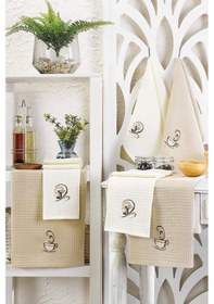 Resim Coffee Mutfak Kurulama Bezi Seti 30 x 50 CM 6'lı 