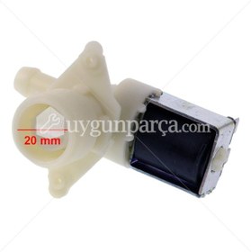 Resim Çamaşır Makinesi Su Giriş Vanası (Ventili) Tekli Geçmeli - 264697338 