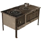 Resim Altaş Trabzon Kuzine Soba 2 Mm Çok Amaçlı Bahçe Tipi Kuzine Soba Özel El Yapımı Soba 