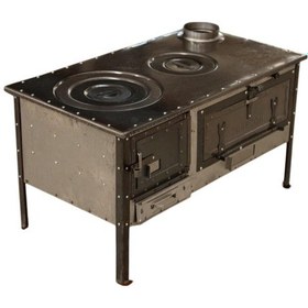 Resim Altaş Trabzon Kuzine Soba 2 Mm Çok Amaçlı Bahçe Tipi Kuzine Soba Özel El Yapımı Soba 