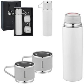 Resim Babalar Günü Hediyesi Termos Set + 2 Bardak 