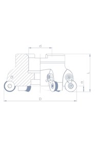Resim Fett VRF - RP12 - D080 - D27 - Z07 Vorgen Freze Takımı 