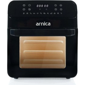 Resim Siyah Sıcak Hava Fritözü, Sağlıklı ve Pratik Pişirme Cihazı 