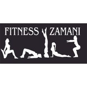 Resim Birim Matbaa FITNESS ZAMANI STİCKER (100X40 CM) 