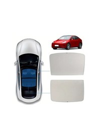 Resim Hightower Tesla Model Y Arka Koltuk Manyetik Güneşlik, 2020-2024 Model Isı Ve Güneş Koruyucu 