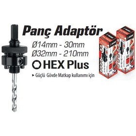 Resim Sgs Panç Adaptörü Hex Plus 32 Mm - 210 Mm - 