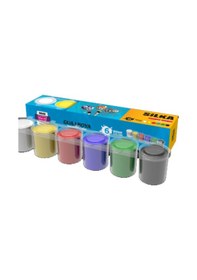 Resim Silka Guaj Boya 6 Renk 6 Adet G.ss6-6 Çok Renkli 