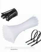 Resim Plastik Cırt Beyaz Siyah Kelepçe 40 C.m 