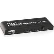 Resim Dark Full Hd 1 Giriş / 4 Çıkışlı 3D Destekli Hdmı Splitter Sinya 