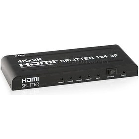 Resim Dark Full Hd 1 Giriş / 4 Çıkışlı 3D Destekli Hdmı Splitter Sinya 