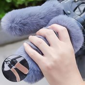 Resim 4 adet Peluş Scooter Kolu Kapakları - Yumuşak Mor Fleece Gibi Malzeme, Motosikletler ve Trisikletler için Uygun, Kış Sürüşü için Sıcak ve Rahat, Motosiklet Kış Aksesuarları, Trisiklet Kış Ekipmanları, Peluş Dokulu, Dayanıklı Kış Kapak 