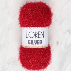 Resim Loren Silver Bordo El Örgü İpi - RS0024 - 34088 