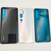 Resim Telefon Kulübesi Xiaomi Mi NOT10 Pro Arka Kapak Batarya Pil Kapağı Siyah 