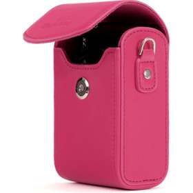 Resim MegaGear Canon S120, Sony Dsc-rx100vı Deri Dikey Fotoğraf Makinesi Kılıfı 