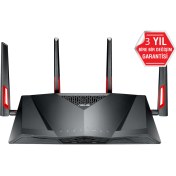 Resim Asus DSL-AC88U DualBand Gaming AiProtection Torrent Bulut Dlna 4G Vpn ADSL VDSL-Fiber Modem Router 
