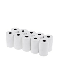 Resim Termal Pos Yazar Kasa Rulosu - Pos Kağıdı - Beyaz - 56 Mm X 15 Metre - 10 Adetlik 3 Paket 